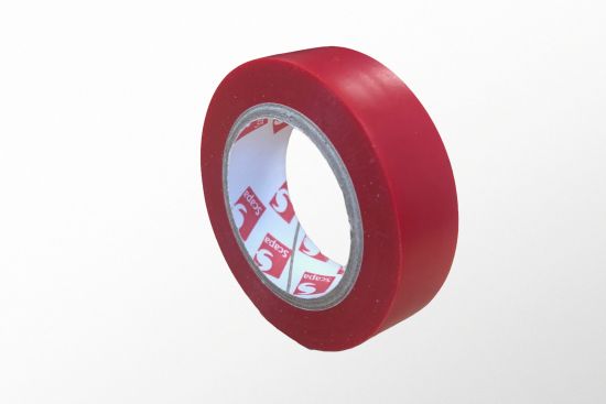 Ruban PVC Elec Rouge 15MMx10M (lot de 10)